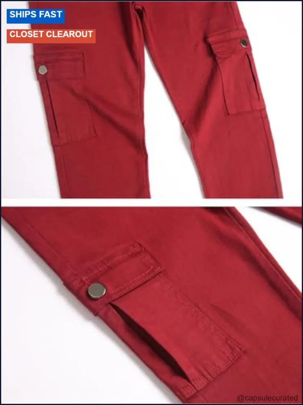 Men's Skinny Stretch Jeans Slim Ripped Distressed Tapered Leg Denim Pants